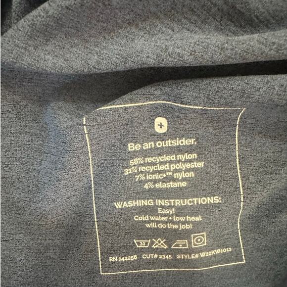 Figs Maternity Salta Dark Heathered Blue Size XL - Picture 8 of 8